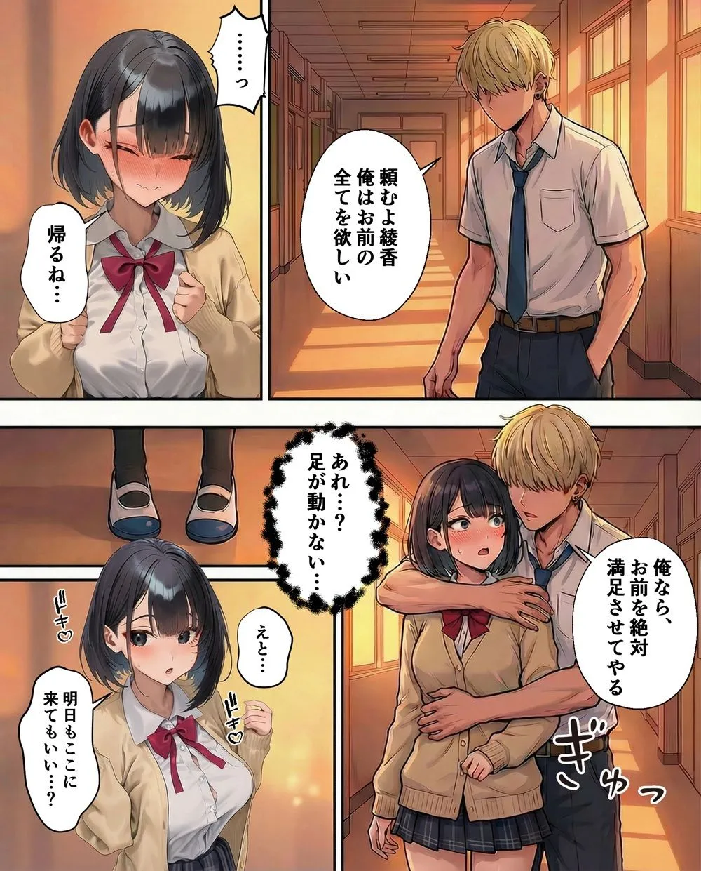 幼馴染の巨乳彼女がDQN転校生にNTRれたのだが 画像3