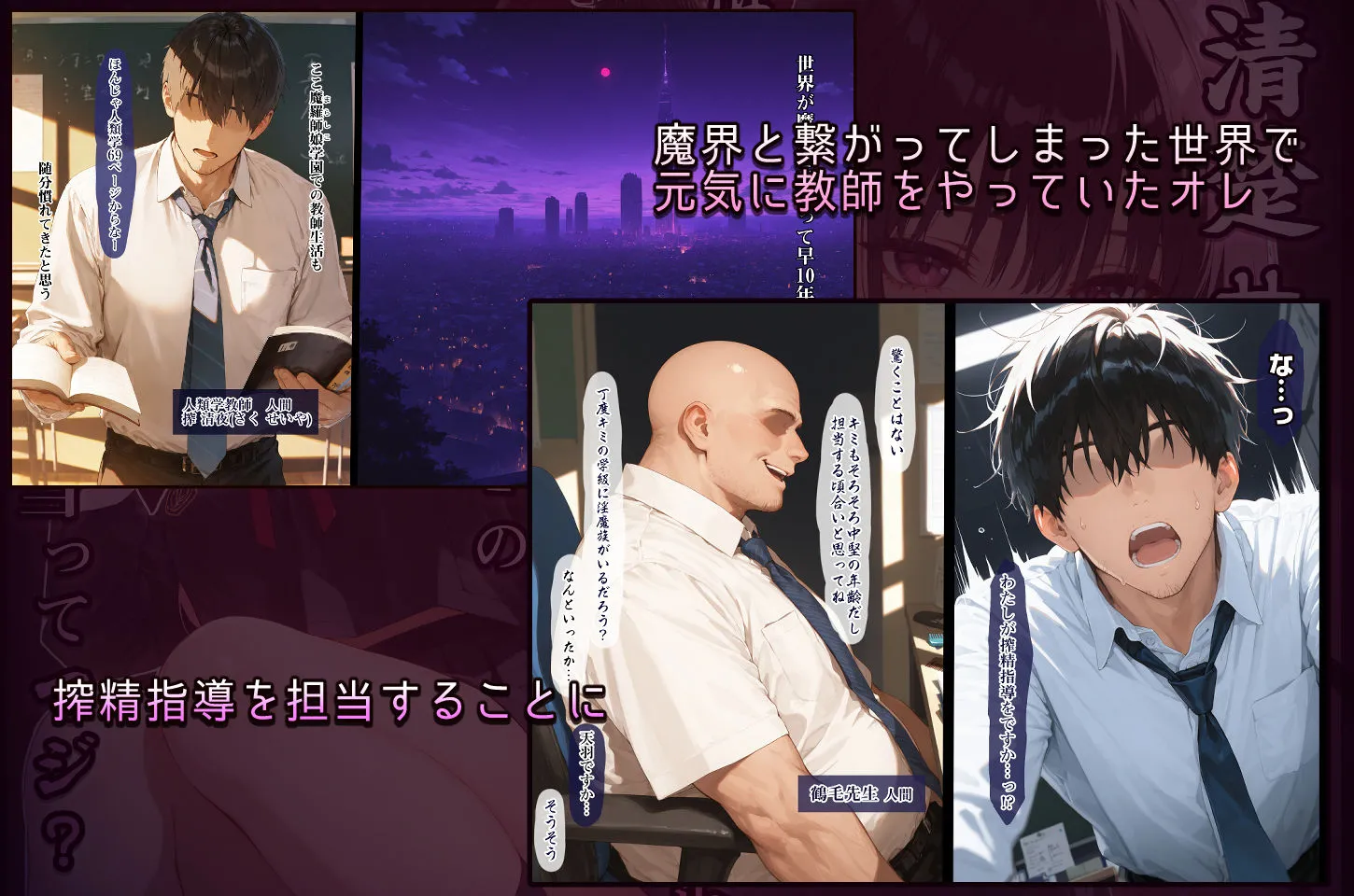 清楚サキュバス 世界が魔界と繋がって早10年 オレが教え子の搾精指導担当ってマジ? 画像2