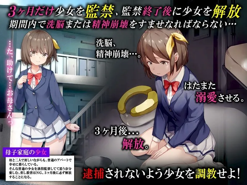 3ヶ月監禁飼育シミュレーション 画像1