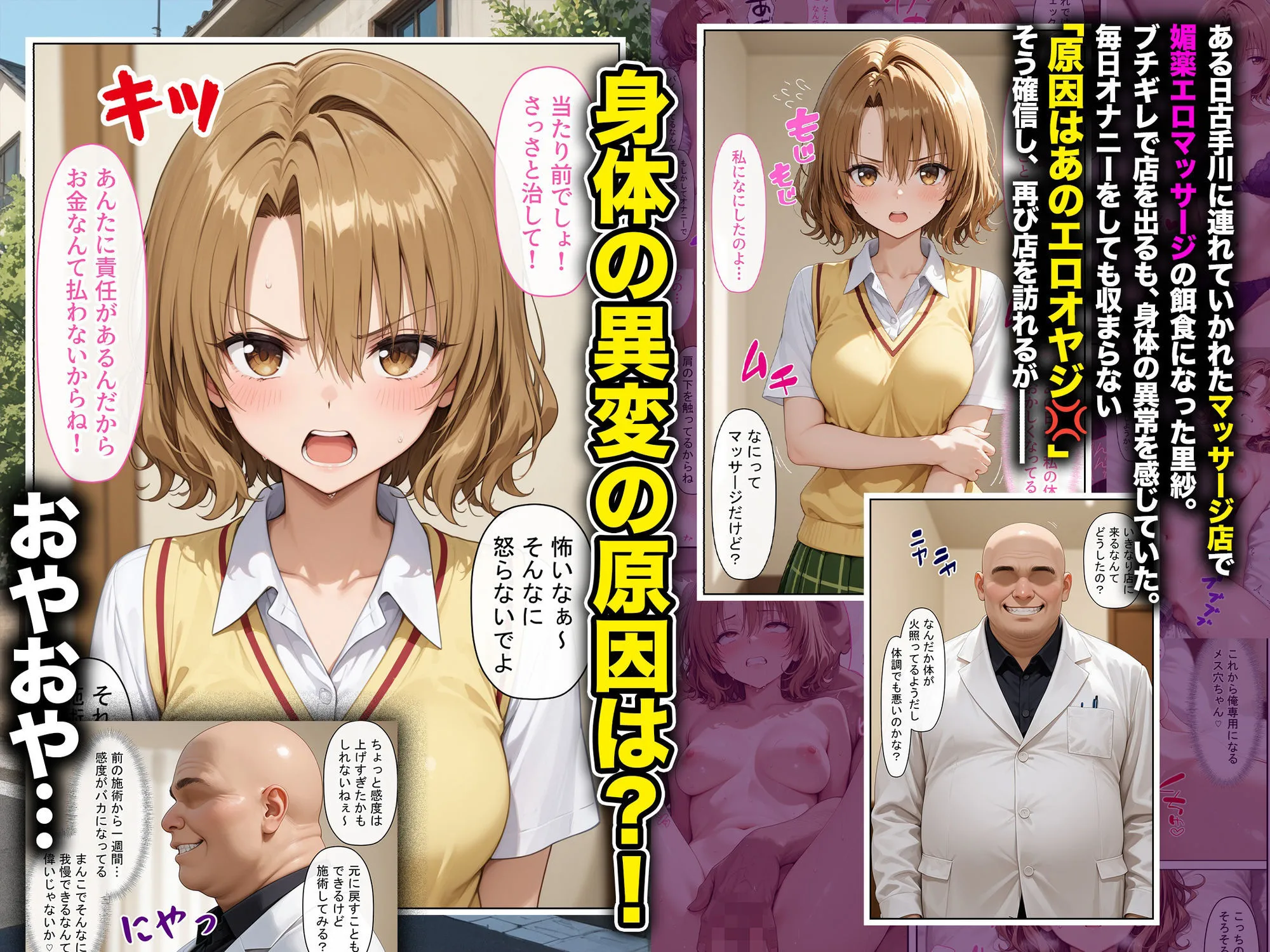 エロギャルが媚薬漬けマッサージでセックス中毒痴女モンスターになった話〜後編〜 画像1